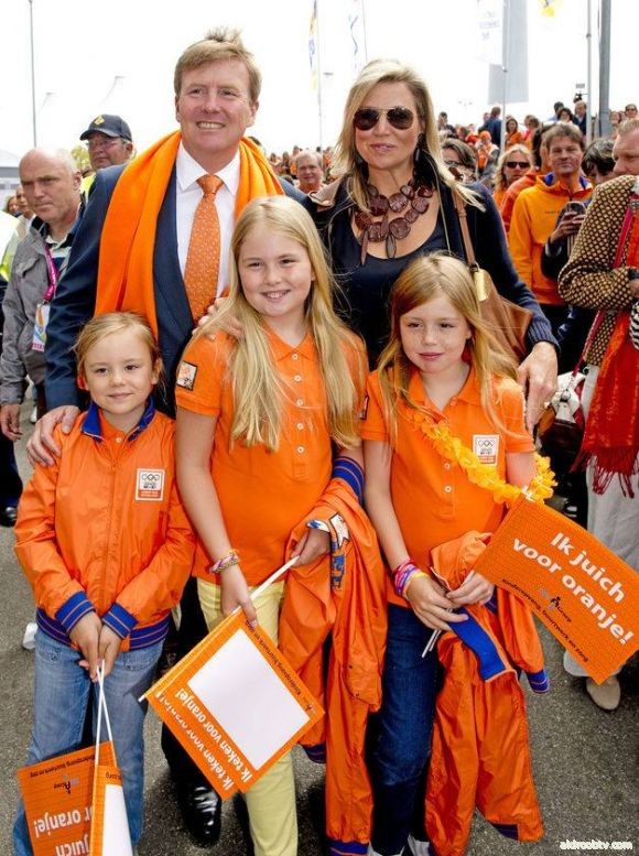 ملكة وملك هولندا يحتفلون بعيد ميلاده