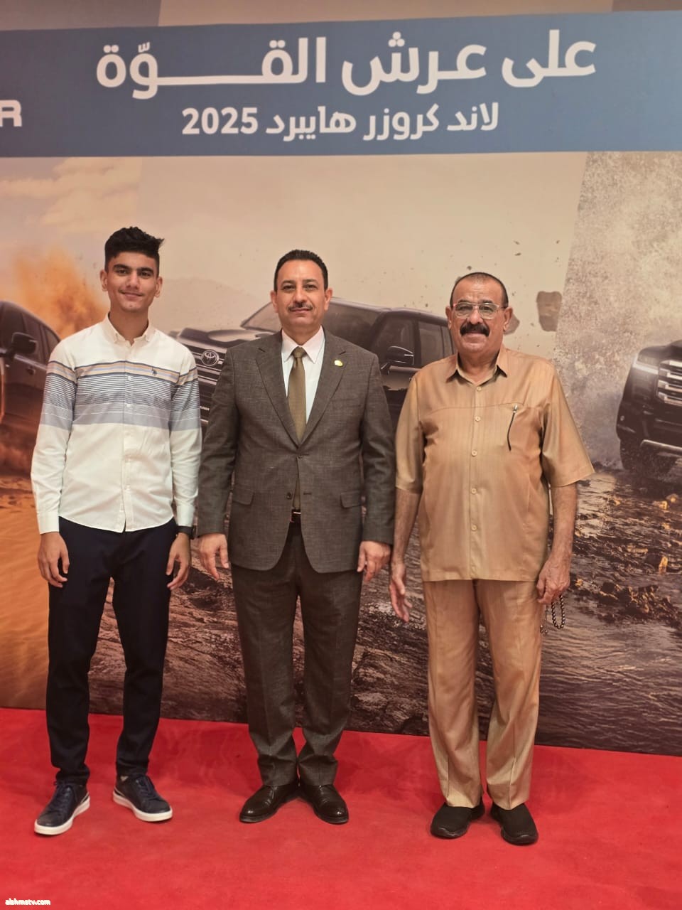 الاستاذ عبد الرضا فرحان ارسل لقناة الشمس الاوربيه Al-Baaj - Authorized Toyota Dealer الانطلاقة الأولى ... على عرش القــــوّة مبارك لمالك أول لاندكروزر 2025 هايبرد في الديوانية