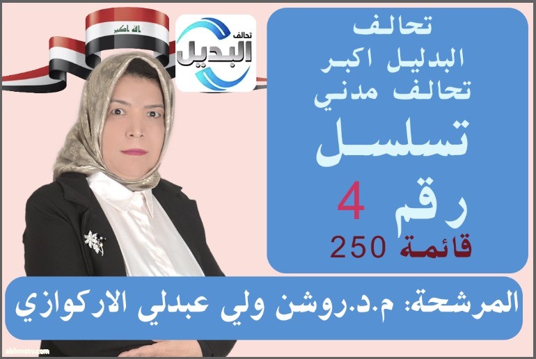 الاستاذه روشنا عبدلي تختار البديل الاستاذه روشنا عبدلي تختار البديل