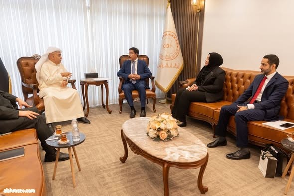 محافظ البنك المركزي يستقبل الرئيس التنفيذي لبنك البركة البحريني محافظ البنك المركزي يستقبل الرئيس التنفيذي لبنك البركة البحريني