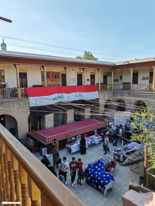 منهاج المركز الثقافي البغدادي تقام الفعاليات الثقافية بتنظيم وتنسيق المركز الثقافي البغدادي التابع لمحافظة بغداد في شارع المتنبي تحت عنوان: بغداد، ملتقى الحضارة والتراث منهاج المركز الثقافي البغدادي تقام الفعاليات الثقافية بتنظيم وتنسيق المركز الثقافي البغدادي التابع لمحافظة بغداد في شارع المتنبي تحت عنوان: بغداد، ملتقى الحضارة والتراث