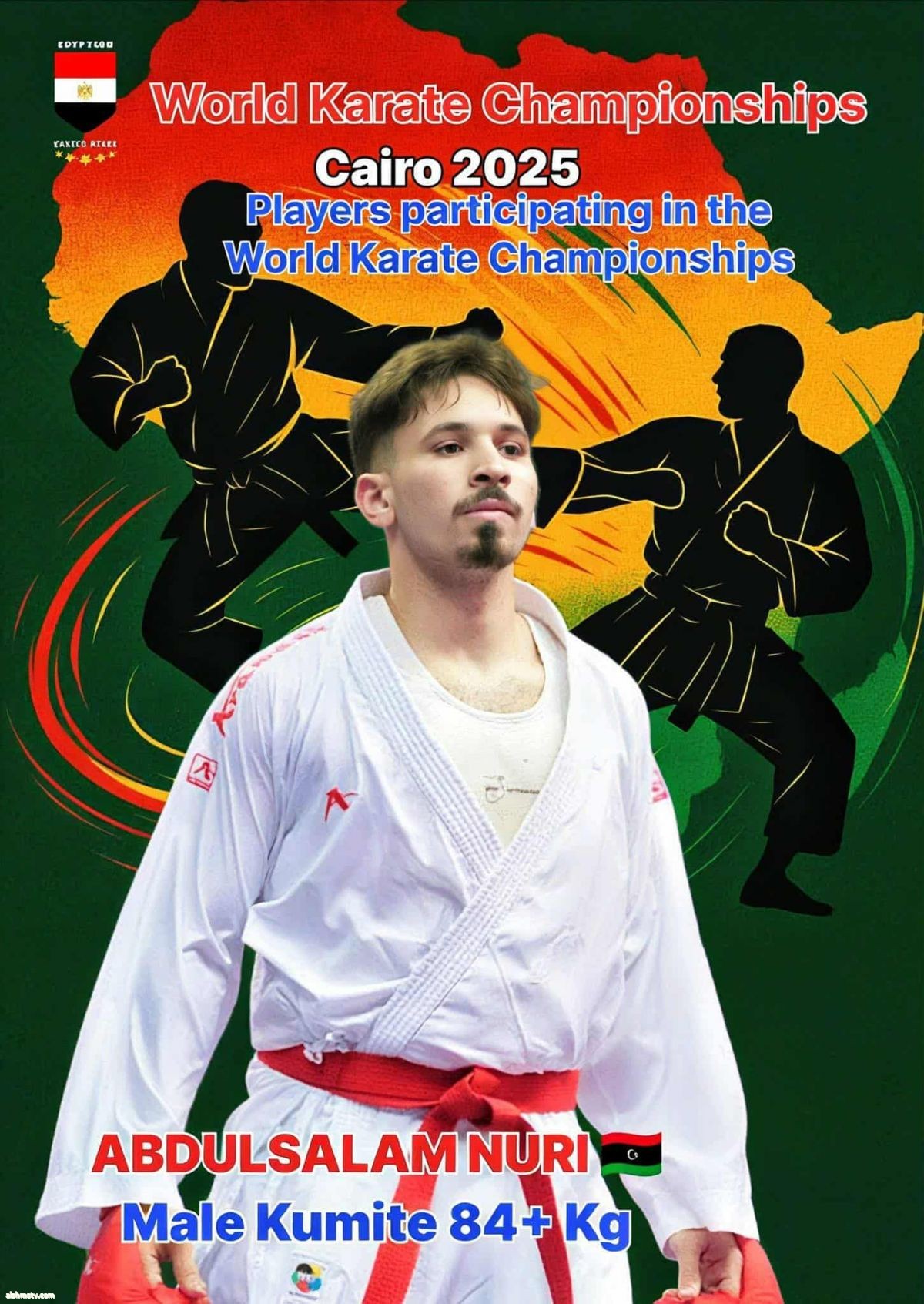 الرياضي البطل الليبي نوري السعداوي "وحققت انتصارات على لاعبين عالميين بلعبة الكاراتية " حاورته ريم العبدلي - ليبيا الرياضي البطل الليبي نوري السعداوي "وحققت انتصارات على لاعبين عالميين بلعبة الكاراتية " حاورته ريم العبدلي - ليبيا