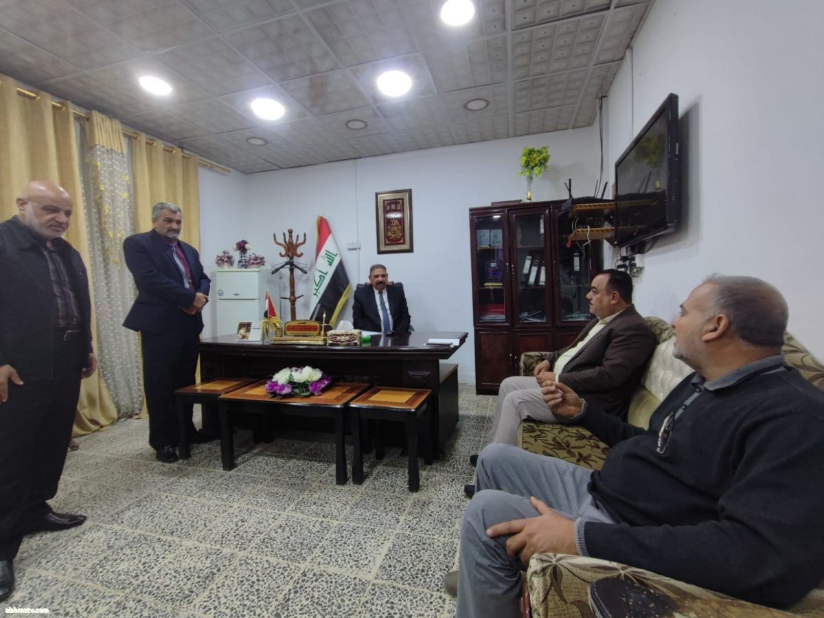 الفتلاوي: يزور دائرة الاحتياجات الخاصة في النجف  مدير اعلام المركز/ بهاء الحبوبي