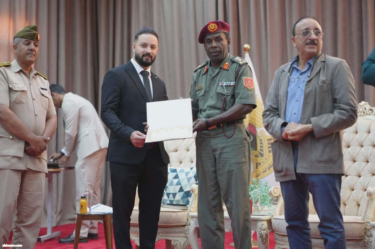 حفل تخريج الدفعة الخامسة من برنامج الأمن السيبراني  ريم العبدلي ليبيا   معتز الدولي ليبيا