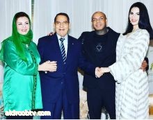 عقد قران ابنة الرئيس التونسي الأسبق. نسرين بنت زين العابدين في جده. على مغني البوب كادوريم