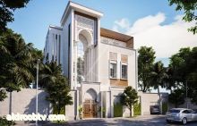 Sara Yusuf   تصميم معماري وتصميم مناظر طبيعية منزل عربي بطراز تقليدي في الخرج، المملكة العربية السعودية