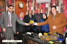 تكريم لجنة الإعلام وبعض الرموز المؤثرة بمكتب الاسكندرية للاتحاد الدولي للصحافة العربيةالإعلامى أيمن إمام قاسم‏