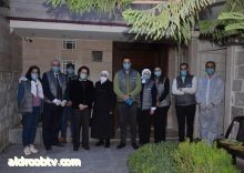 الدكتورة سلوى عبد الله وزير الشؤون الاجتماعية والعمل تزور جمعية سورية بتجمعنا بدمشق