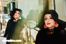 الاعلامية الكبيرة سهام حليلة Halila Siham في جلسة تصوير جديدة   رهام خليل