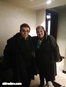 شرين محمد البقاء لله واحدة  توفى منذ قليل الفنان الكبير سمير صبرى داخل أحد فنادق القاهرة