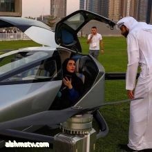 اطلاق اول سيارة طائرة في دبي