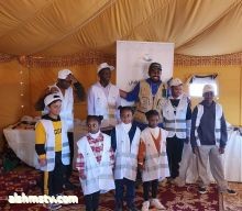 في رحلة تطوعية مستفيدو جمعية كيان يشاركون بزراعة ١٥٠ شتلة في محمية الإمام عبدالعزيز بن محمد الملكية