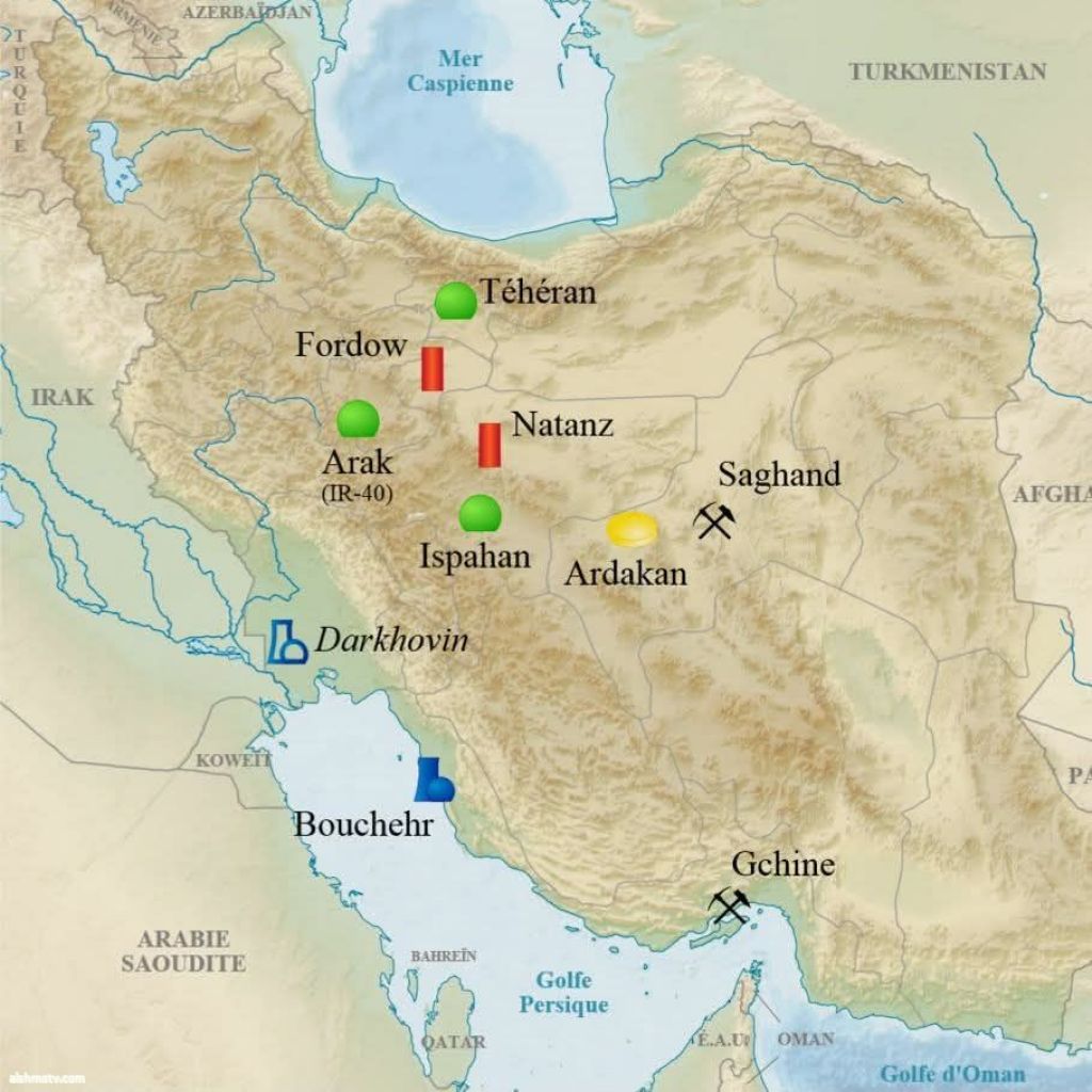 أم محمد البدرانيه مفاعل دارخواهين جنوب غرب إيران .. يبعد 120 كيلومتر عن البصرة مفاعل أراك وسط إيران .. يبعد حوالي 450 كيلومتر عن بغداد هذني أقرب مفاعلات نووية عن العراق