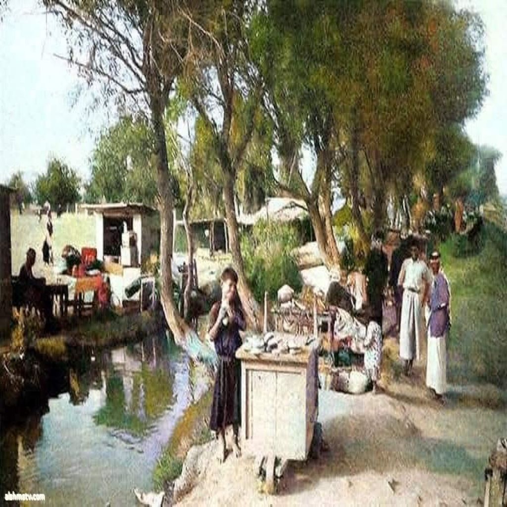 ذكريات العراق وبغداد  · نهر الخر(شطيط) في بغــداد عام 1957م..