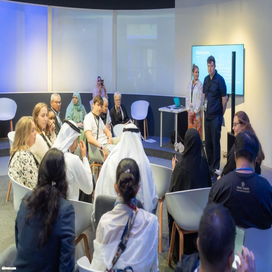 خلال جلسة حوارية في المؤتمر العالمي 2025 "نحن الاحتواء"