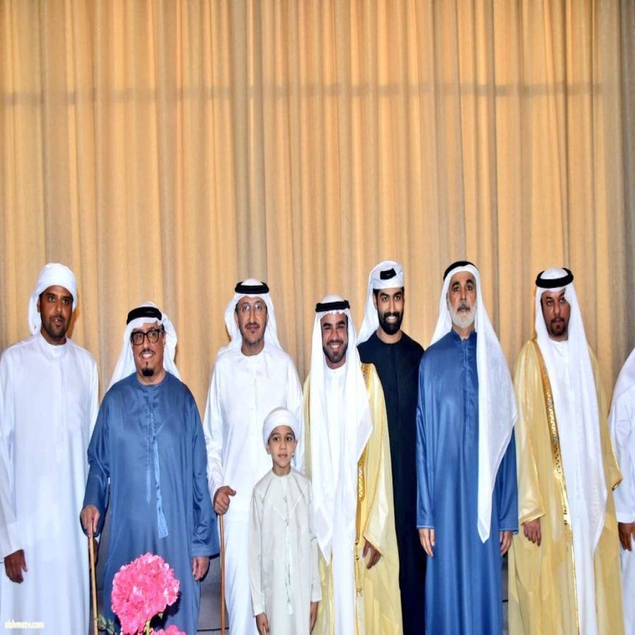 بحضور الشيخ فيصل بن سعود القاسمي، والشيخ محمد بن فيصل بن سعود القاسمي، شهد معالي ضاحي خلفان تميم، نائب رئيس الشرطة والأمن العام في دبي