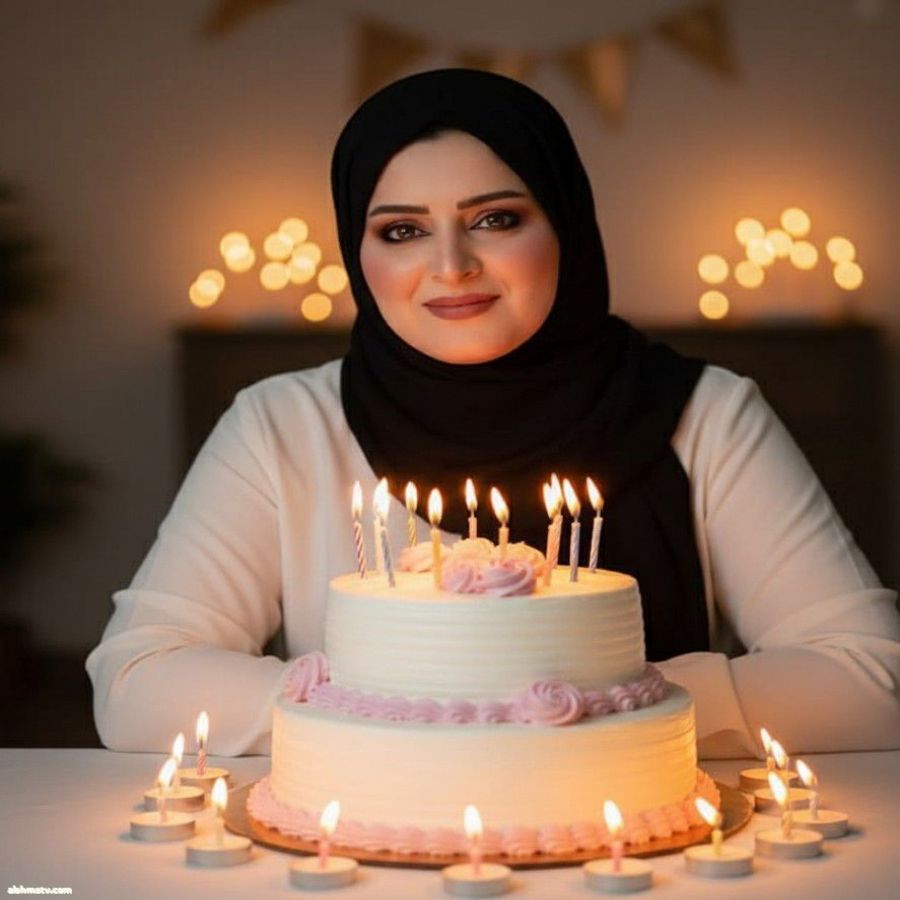 Bushra Salim42عام  سي\ه تعترف بعمرها