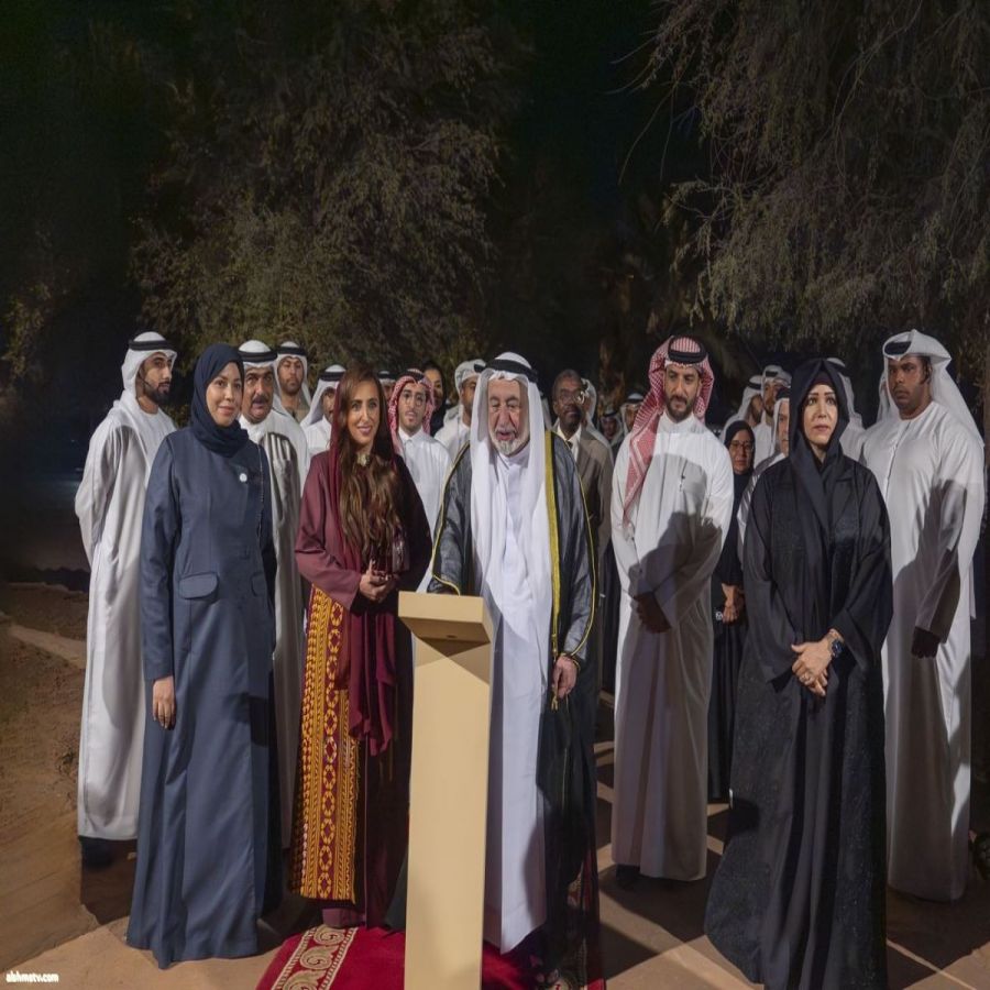 حاكم الشارقة يشهد الحفل الرسمي لإدراج موقع "الفاية" على قائمة التراث العالمي لـ "اليونسكو"