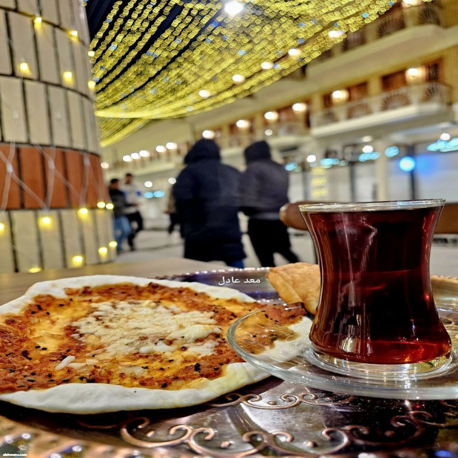 الاستاذ معد عادل يوثق تطوير شارع الرشيد