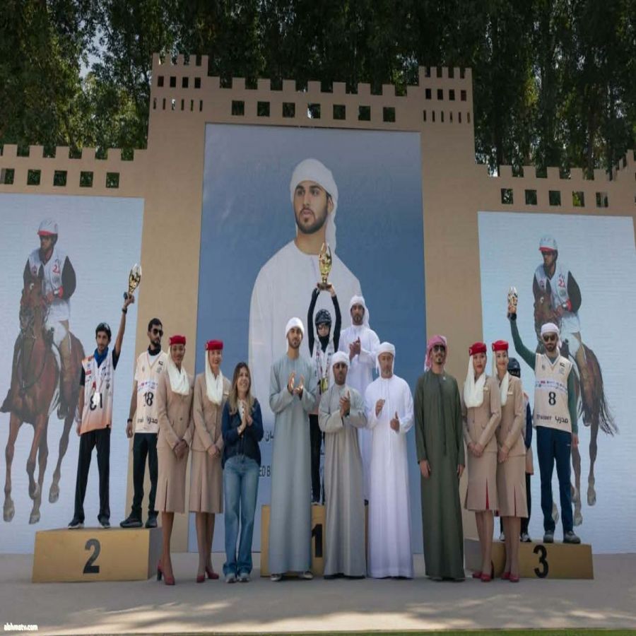 الفارسة عشاء رياض حسن بطلة كأس الشيخ محمد بن منصور بن زايد آل نهيان للقدرة.  ريم العبدلي- ليبيا