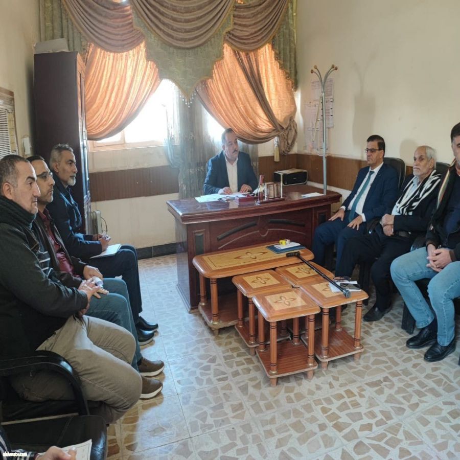 مدير الصحة والسلامة المهنية يعقد اجتماعه الأول بالموظفين بهاء الحبوبي