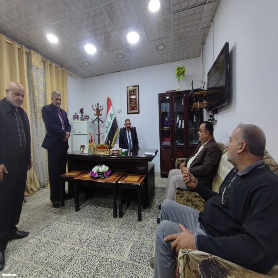 الفتلاوي: يزور دائرة الاحتياجات الخاصة في النجف  مدير اعلام المركز/ بهاء الحبوبي