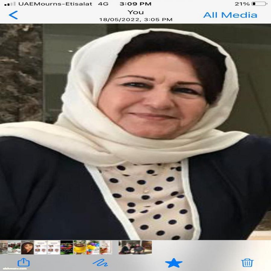 نخلة العراق الشاعره ساجده الموسوي تناحي الام