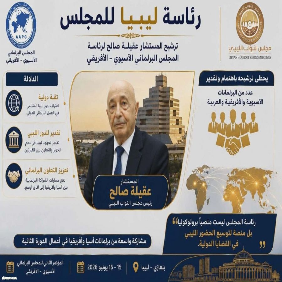 المؤتمر الثاني للمجلس البرلماني الاسيوي الافريقي   ريم العبدلي ليبيا